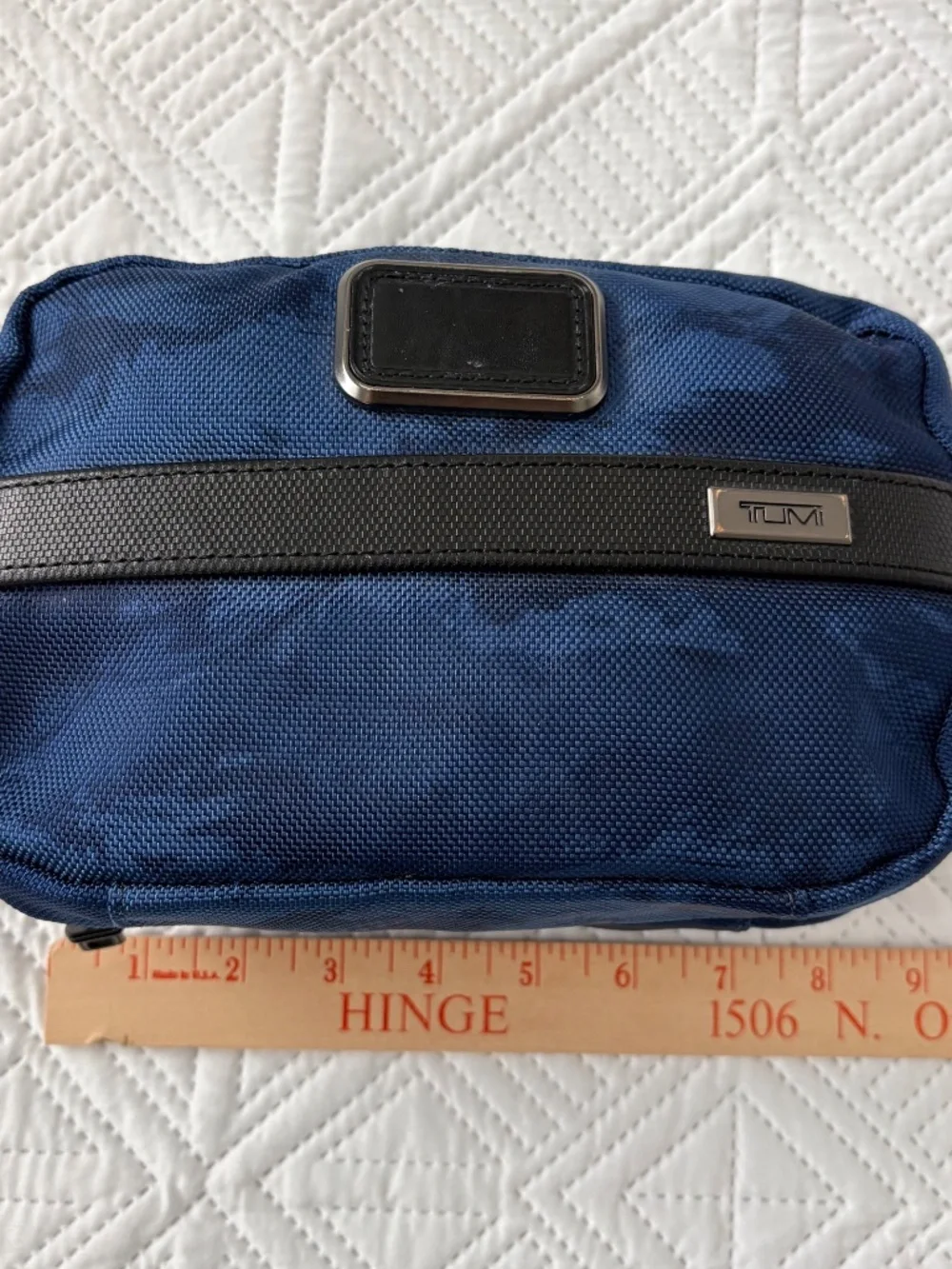Tumi Alpha II Split Travel Bag Men's Navy/Anthracite (Blue Camo) Ballistic Nylon